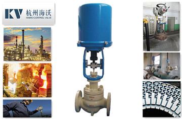 電動頂部導向型單座調（diào）節（jiē）閥