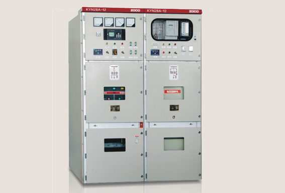 KYN28A-12(GZS1-12)型戶內交（jiāo）流金屬鎧裝抽出式開關（guān）設備